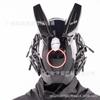 Máscara cyberpunk popular da Amazon transfronteiriça máscara de luz Festa COS máscara de festival de música capacete