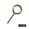 Lote de Fábrica Hexagonal Llavero Destornillador Llave Hexagonal de Apriete Manual Llave de Anillo Imperial en Forma de 9