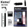Novo chegam KEMEI aparador de cabelo KM-702B aparador de cabelo barbeador pequeno aparador de cabelo com pente limitador