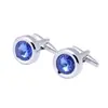 Gemelos Dongguan con Diseño de Diamante Satélite Redondo Multifacético, Gemelos de Cristal Unisex Estilo Francés de Alta Calidad, Regalo de Negocios