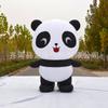 Grande modelo inflável de Kung Fu Panda Air Ping Pong Grande Shopping Center Decoração Meichen Internet Celebração Desenho Animado Parede Escalada Arco de Caminhada