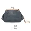 Nuevo monedero de clip retro creativo mini bolsillo de almacenamiento bolsa dorada monedero estilo japonés bolsa portátil para guardar monedas