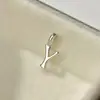 Plata S925 Colgante Individual Transfronterizo Pulsera de Letras DIY Collar Chapado en Oro de 14K Accesorios de Colgantes Simples Compactos
