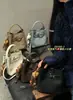 Bolso de Mano Simple para Otoño e Invierno Mini Bolso Tote para Mujer Nuevo Estilo 2025 Bolso Cesta con Patrón de Lichi Bolso de Hombro Único Bandolera