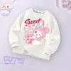 Sudadera para Niñas Primavera y Otoño 2024 Nuevo Top de Otoño para Niños Ropa de Otoño para Niños Medianos-Grandes Estilo Occidental de Manga Larga para Niña