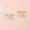Broche Transfronterizo Estilo Nuevo Estilo Chanel Esmalte Color Mezclilla alta calidad Moda Personalidad Versátil Corsage Femenino