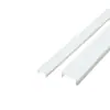 Pantalla de Lámpara Extruida de PC de Molde Abierto del Fabricante con Alta Transmisión de Luz Tipo 0402N Blanca Leche Pantalla para Lámparas LED de Línea Se Puede Personalizar en Tamaño