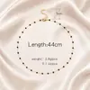Joyería transfronteriza europea y americana collar simple de cuentas de vidrio negro hecho a mano collar chocker corto de moda para mujer