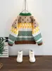 2231 Suéter Pulóver Infantil Otoño e Invierno Niños Nuevo Estilo 2022 Estilo Moderno Infantil Suéter Tejido Tops para Niños
