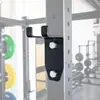 Rack de Barra Equipamento de Fitness Rack de Agachamento Suporte de Barra Gancho para Barra Olímpica Suporte Multi-Dentes Rack de Armazenamento para Academia Acessórios
