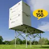 Mesa Dobrável Redonda Personalizada para Exterior com Pés Reunidos, Mesa Portátil para Piquenique e Churrasco, Estilo Acampamento Familiar, Mesa Simples tipo Rolinho de Ovo