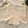 Cueca Boxer Retrô para Mulheres, Categoria a Roupa Íntima Feminina 100% Algodão 10A Antibacteriana Estendida e Alargada Algodão Parte de Baixo do Gancho Roupa Íntima para Meninas