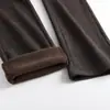 Pantalones de Lana Peluda Rectos de Moda para Mujer 2026 Otoño/Invierno Nuevos de Cintura Alta Adelgazantes de Pierna Ancha Moda Versátiles Largos