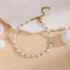 Pulsera de perlas mixtas con cuentas redondas de colores, elegante y sencilla, importada, con cuentas de arroz MIYUKI, ajustable, para exteriores, combina con todo.