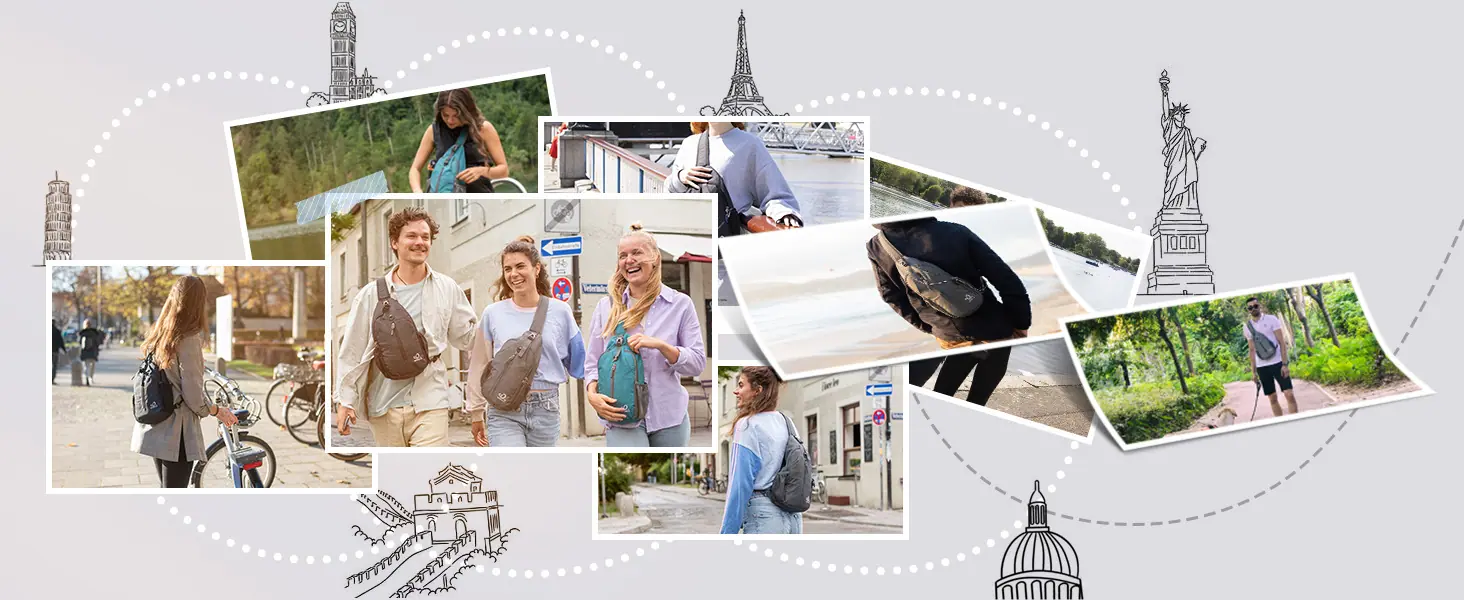 travel sling bag for women 
