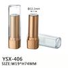Yueshunxing Materiales de Empaque para Cosméticos Tubo para Bálsamo Labial Cuadrado Bálsamo Labial Hecho a Medida 12.1mm Fabricante Certificado Venta Directa