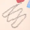 Cadena Nueva de Metal para Teléfono Móvil Transfronteriza Cadena Cruzada con Clip 125cm Correa para Teléfono Móvil Cadena Anticaída para Colgar en el Cuello del Teléfono Móvil