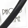 Bolso Bandolera Negro con Correa Ajustable de Longitud Personalizable de Hombro Único/Bandolera de Doble Uso, Correa de Repuesto Extendida para Bolsos