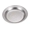 Nuevo vaporizador de acero inoxidable para cocina casera, bandeja redonda engrosada [adecuado para 30-32-34]
