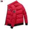 Jaqueta acolchoada de algodão com gola alta masculina transfronteiriça outono e inverno jaqueta acolchoada de algodão espessa e quente jaqueta casual coreana bonita jaqueta acolchoada de algodão em estoque