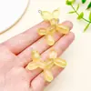 Transfronterizo Nuevo 7 Colores Resina Brillo Fino Estéreo Globo Perro Colgante DIY Pendientes Collar Llavero Accesorios de Joyería
