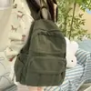 Mochila de Veludo Cor Sólida Nova 2025 Mochila Casual para Menina Design Simples Leve Mochila de Veludo para Casal