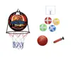 Alvo dobrável de dois em um, frente e verso, com furador, quadro de basquete sem furos, esportes internos, quadro de arremesso com bola pegajosa, brinquedo para menino