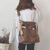 Bolsa tote de couro macio de alta qualidade bolsa mensageiro feminina de grande capacidade bolsa tote feminina combinável estilo coreano ins para estudantes bolsa de ombro