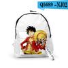 Mochila Escolar Transfronteriza 3D Amazon Mochila Pirata Casual Mochila Bolsa para Hombres y Mujeres Llavero Mochila Escolar