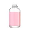Venta caliente Amazon material cristal blanco 500ml botella de vidrio para loción botella para jabón desinfectante de manos dispensador de café puntos de jarabe