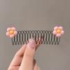 Pente de cabelo infantil para quebrar cabelo, artefato de acabamento, pente de cabelo Lala para meninas, grampo de cabelo invisível, faixa de cabelo