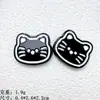 Venta Caliente Lindo Gatito y Pez Accesorios de Resina Accesorios para el Cabello Funda para Teléfono Celular Parche para Zapatos Agujero Material para Manualidades Fabricante Venta al por Mayor