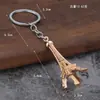 Direto da fábrica transfronteiriço Amazon Xiyin Temu AliExpress joias explosivas chaveiro simples pingente de torre