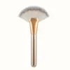Nuevo Pincel Grande de Ventilador Solo Pincel de Alto Brillo Pincel para Retoques Faciales Pincel Iluminador Facial Pincel Suave Herramienta de Maquillaje Flam