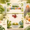 Cuerda de Mano Tejida de Dinosaurio de Dibujos Animados Exclusiva Transfronteriza Colgante de Aleación con Esmalte Goteado Pulsera de Amistad Ajustable para Niños