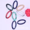 8398-Anel de abertura inclinado de duas cores 19*35 Bolsa de fivela de corrente destacável oval com brincos de corrente Material de sapato Acessórios de colar
