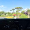 Lindos adornos pequeños frescos simulados en maceta para coche, adornos para coche eléctrico de niña, decoraciones interiores para coche, adornos pequeños para consola central de coche