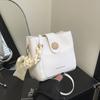 Bolso Cubo Pequeño Versátil de Moda para Mujer 2025 Nuevo Celebridad de Internet Color Bloque Fresco Bolso de Mano Bolso Cruzado