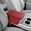 Tapete para caixa de apoio de braço de carro Y, bolsa de armazenamento multifuncional, elevador, tapete de couro para apoio de braço de carro, almofada de proteção para apoio de braço central