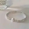Nuevo Pulsera de la Fortuna Estilo Chino para Mujer, Pulsera de Semilla de Loto, Pulsera Exquisita de Nicho de Lujo Ligero, Joyería de Mano con Cuerda Roja