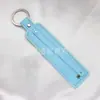 (Llavero de Cuero Sintético de 8 mm) Llavero DIY Colgante de Joyería Llavero de PU Colgante de Joyería