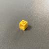 Compatível com Lego 6541 tijolo com furo tecnologia doméstica máquinas blocos de construção acessórios 1x 1 com 1 furo saliência tijolo alto 4119014