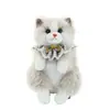 Nuevo producto transfronterizo: mochila para gato, muñeca de peluche, juguete de gato de peluche, bolso de muñeca de dibujos animados creativo y único, al por mayor