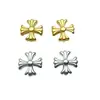 Aço Inoxidável Cor Boutique Conservadora Núcleo de Coroa Cruz Piercing Acessórios DIY Moda Versátil Pulseira Colar Acessórios