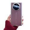 Adecuado para Huawei Matexts 70% de descuento Funda Plegable para Teléfono, Funda Protectora Magnética Transparente Mate Anti-Caídas de Cobertura Total de Doble Eje