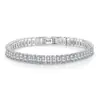 Transmisión en Vivo Popular Pulsera de Dos Quilates Estilo Bolso de Princesa Imitación Moissanita para Mujer Pulsera Versátil de Nicho Temperamento Joyería de Mano