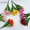 Corona de tulipán de encaje de 9 tenedores hecha a mano, material para bricolaje, tocado de flores, accesorios de flores, decoración de mesa, flor falsa, borde cruzado