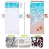 Funda para silla de playa transfronteriza funda para silla de playa de microfibra impresión digital 3D estrella de mar se puede pedir una por una
