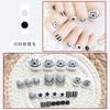 Suministros para puestos Pegatinas para uñas de los pies Pegatinas de uñas ponibles para uñas de los pies Pegatinas para uñas de celebridades de Internet con uñas de los pies