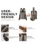 Bolso Bandolera de Lona, Bolso Cruzado Pequeño, Mochila Casual, Adecuado para Ciclismo al Aire Libre, Senderismo, Viajes